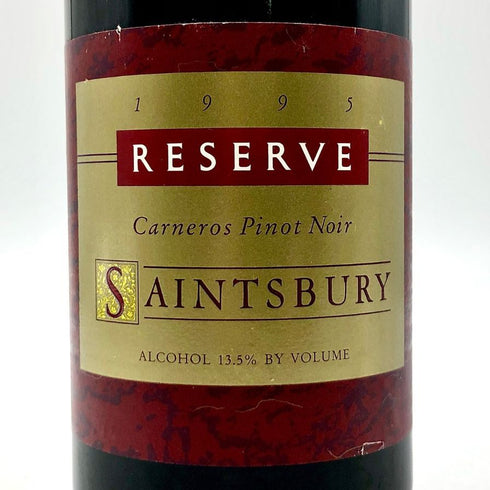 セインツベリー リザーヴ カーネロス ピノノワール 1995 13.5% 750ml SAINTSBURY Pinot Noir Carneros カリフォルニアワイン【S】