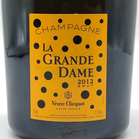 ヴーヴ クリコ ラ グランダム ブリュット 草間弥生 2012 750ml 12.5% Veuve Clicquot シャンパン【N4】
