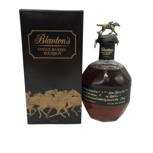 ブラントン シングルバレル ブラックラベル 2006 750ml 40% Blanton Black バーボン【U4】