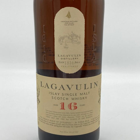 ラガヴーリン 16年 1816 700ml 43% LAGAVULIN スコッチウイスキー【A1】