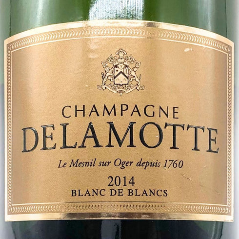 ドゥラモット ブリュット ブラン ド ブラン ミレジメ 2014 750ml 12% DELAMOTTE シャンパン【X1】