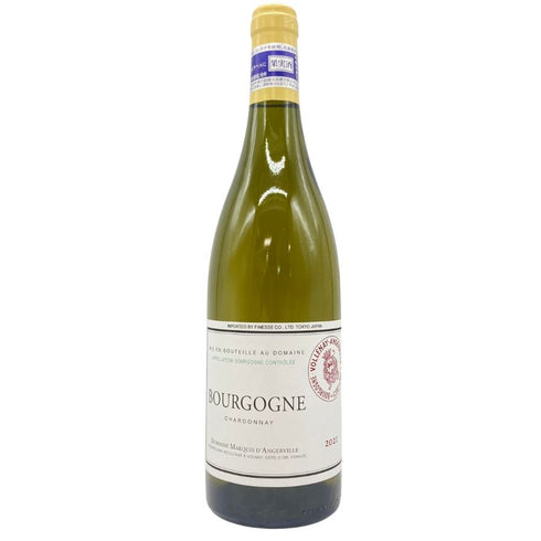 ドメーヌ マルキ ダンジェルヴィーユ ブルゴーニュ シャルドネ 2021 750ml 12.5% Domaine Marquis d'Angerville Bourgogne Chardonnay 【U1】
