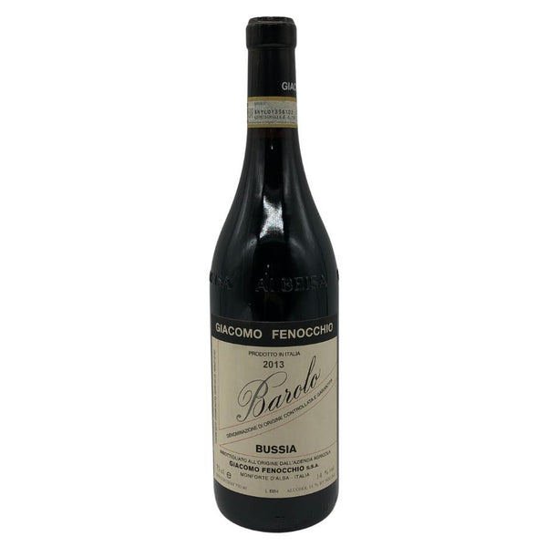 ジャコモ フェノッキオ バローロ ブッシア 2013 750ml 14% Giacomo Fenocchio Barolo Bussia イタリアワイン【V0】
