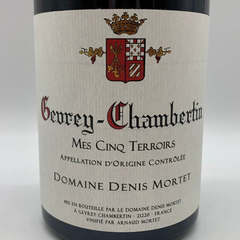 ドメーヌ ドニ モルテ ジュヴレ シャンベルタン メ サンク テロワール 2017 750ml 13% Dom. Denis Mortet Gevrey Chambertin Mes Cinq Terroirs ブルゴーニュワイン【P2】