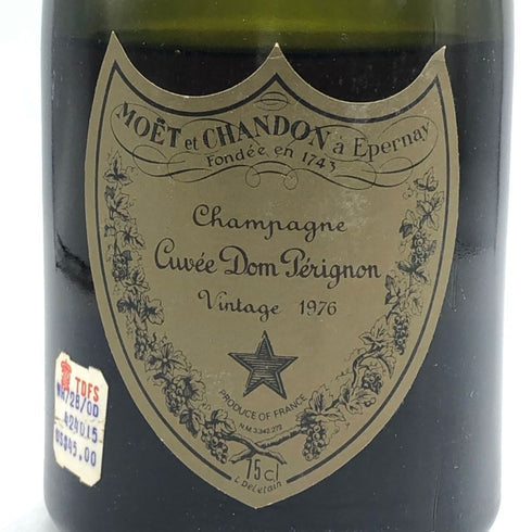 ドンペリニヨン 白 ヴィンテージ 1976 750ml 12.5% Dom Perignon シャンパン【A3】