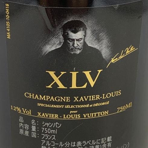ザビエ ルイ ヴィトン ブジー グランクリュ ブリュット ミレジメ 2013 12% 750ml XAVIER LOUIS VUITTOV BOUZY Grand Cru Brut Millesime シャンパン【R1】