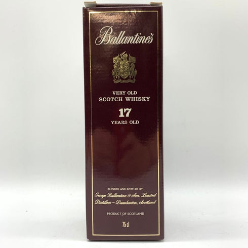 バランタイン 17年 ベリーオールド 青青紋章 旧ボトル 750ml 43% Ballantines's Very Old 【V4】