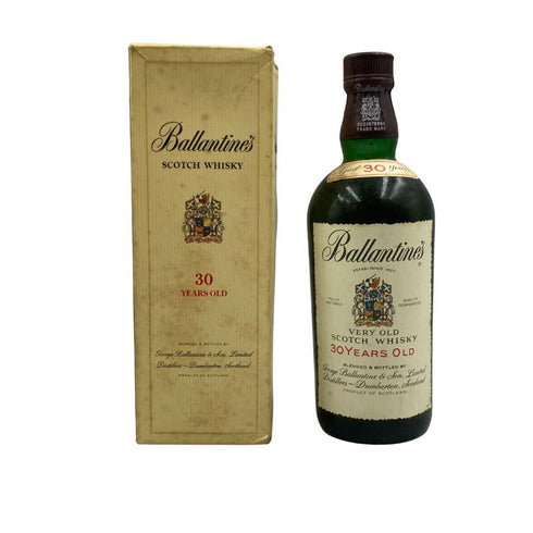 バランタイン 30年 ベリーオールド 青青紋章 赤キャップ 750ml 43% Ballantine's VERY OLD スコッチウイスキー【X4】