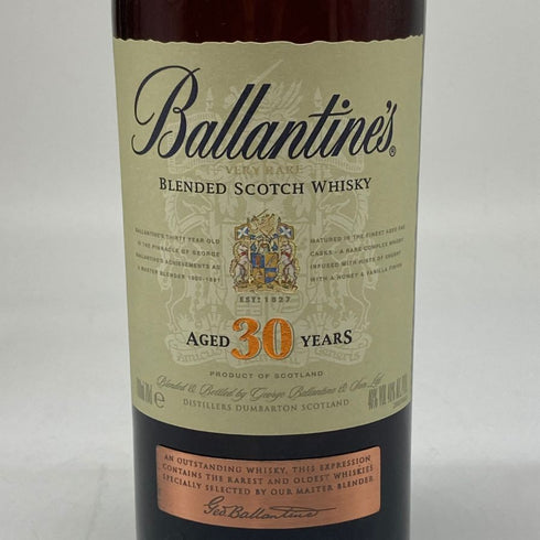 バランタイン 30年 ベリーレア ウイスキー 700ml 40% Ballantine's Very Rare スコッチウイスキー【A1】