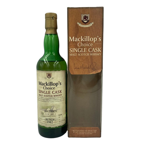 マキロップチョイス リンリスゴー 1982-1999 700ml 61.2% Mackillop's Choice Linlithgow【SKU】