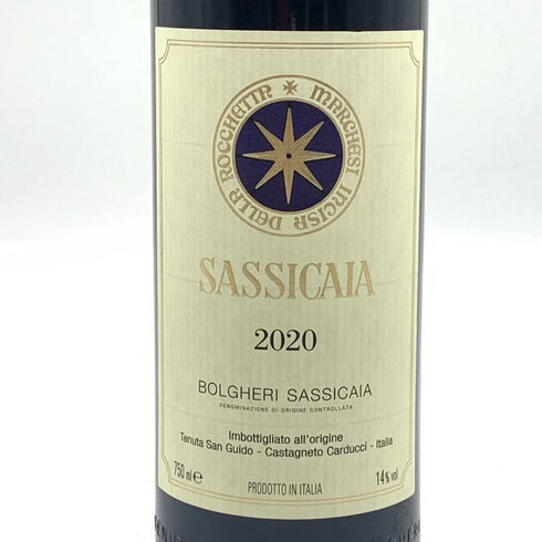 サッシカイア 2020 750ml 14% SASSICAIA 【J4】