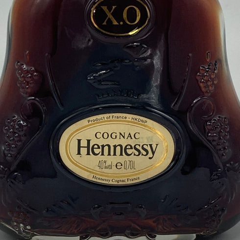 ヘネシーXO クリアボトル 金キャップ 700ml 40% Hennessy コニャック【K4】