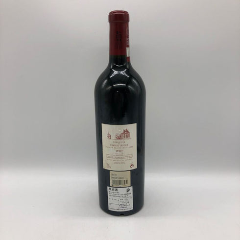 シャトー ラトゥール 2007 750ml 13% CHATEAU LATOUR ボルドーワイン【D2】