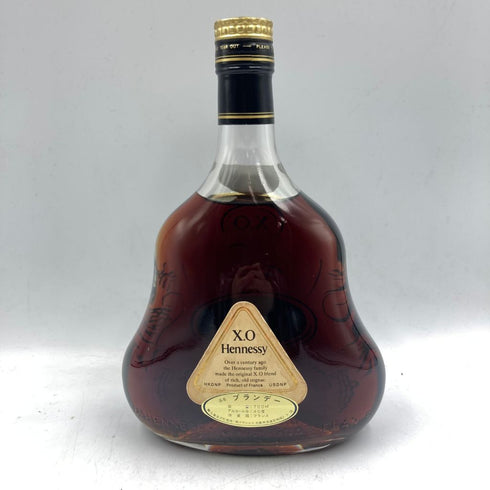 ヘネシーXO クリアボトル 金キャップ 700ml 40% Hennessy 【SKU】