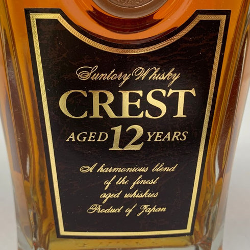 東京都限定◆サントリー クレスト 12年 響マーク 700ml 43% SUNTORY CREST 【W1】