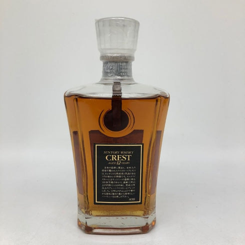 東京都限定◆サントリー クレスト 12年 響マーク 700ml 43% SUNTORY CREST 【F4】