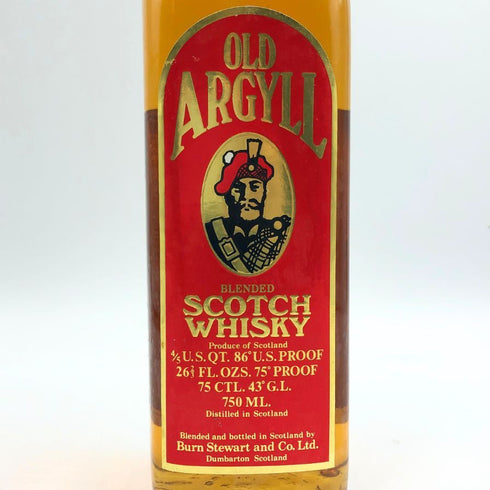 オールド アーガイル レッドラベル 特級 750ml 43% OLD ARGYLL スコッチウイスキー【G1】