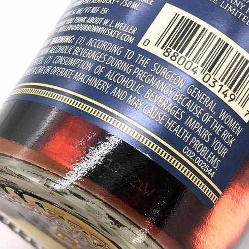 オールド ウェラー フルプルーフ full proof 750ml 57% Weller バーボン【L4】