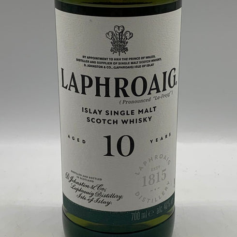 ラフロイグ 10年 シングルモルト スコッチウイスキー 700ml 40% LAPRHROAIG スコッチウイスキー【U4】