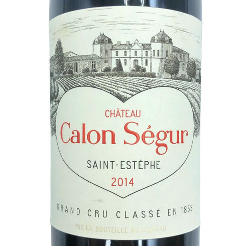 シャトー カロン セギュール 2014 750ml 12.5% Chateau Calon Segur ボルドーワイン【C3】