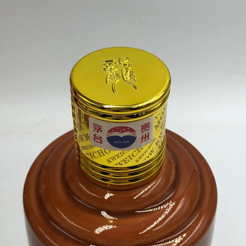 貴州茅台酒 五星ラベル 甲辰龍年 2024 茶陶器ボトル 53% 500ml MOUTAI KWEICHOW 中国酒1001g【C2】