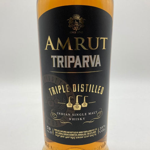 アムルット トリパーヴァ トリプルディスティルド インディアンモルト 700ml 50% AMRUT TRIPARVA TRIPLE DISTILLED 【N1】