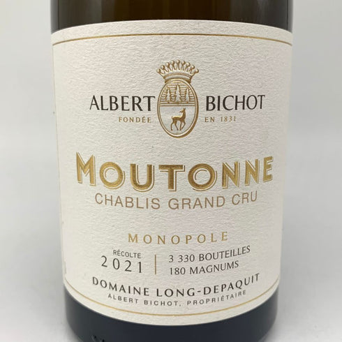 ドメーヌ ロン デパキ シャブリ グラン クリュ ムトンヌ 2021 750ml 12.5% Domaine Long Depaquit CHABLIS GRAND CRU MOUTONNE 白ワイン【J1】