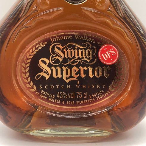 ジョニーウォーカー スウィング スペリオール 750ml 43% Johnnie Walker Swing Superior スコッチウイスキー【M1】