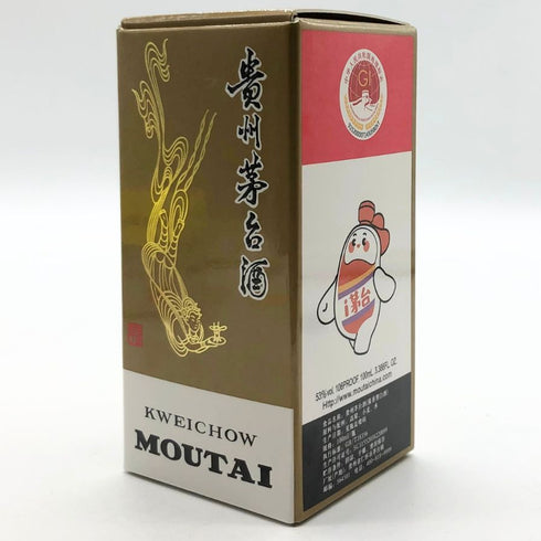 貴州茅台酒 マオタイ酒 天女ラベル 2024 100ml 53% 中国酒287g【F1】