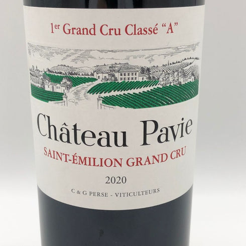 シャトー パヴィ 2020 750ml 12.5% Chateau Pavie ボルドーワイン【V4】