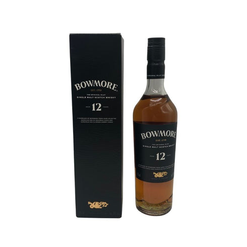 ボウモア 12年 ブラックラベル 700ml 40% BOWMORE スコッチウイスキー【U4】