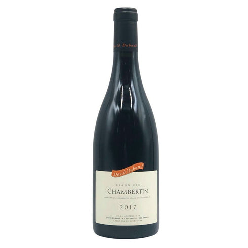 ダヴィド デュバン シャンベルタン グランクリュ 2017 12% 750ml DAVID DUBAND CHAMBERTIN ブルゴーニュワイン【E2】