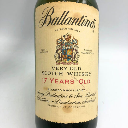 バランタイン 17年 ベリーオールド 青青紋章 750ml 43% Ballantine's スコッチウイスキー【M4】
