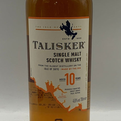 タリスカー 10年 シングルモルト 旧ボトル 700ml 45.8% TALISKER SINGLE MALT スコッチウイスキー【C4】