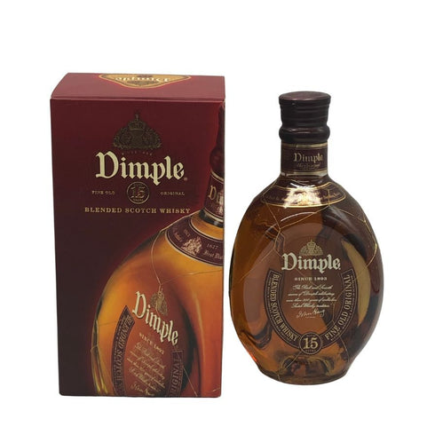 ディンプル 15年 ファイン オールド オリジナル デ ラックス 750ml 43% Dimple FINE OLD ORIGINAL De LUXE スコッチウイスキー【W1】