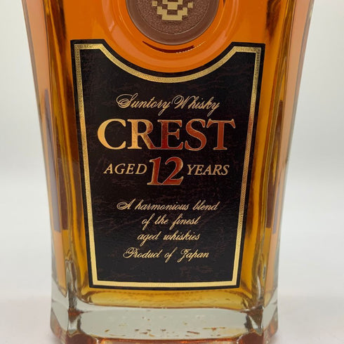 東京都限定◆サントリー クレスト 12年 700ml 43% SUNTORY CREST 【Q4】
