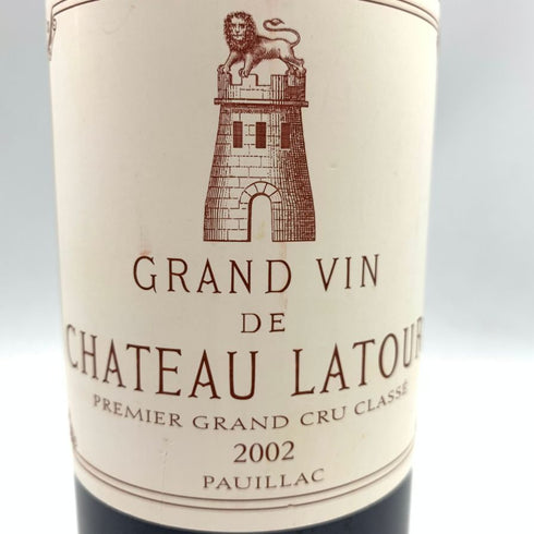 シャトー ラトゥール 2002 750ml 13% CHATEAU LATOUR 【S4】