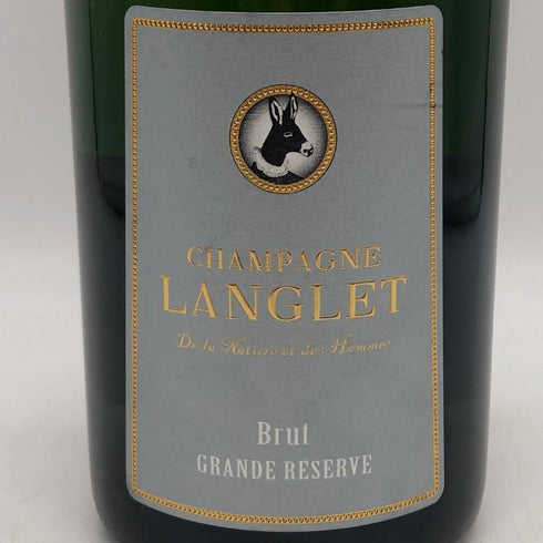 ラングレ ブリュット グランド レゼルヴ 750ml 12,5% LANGLET シャンパン【C1】
