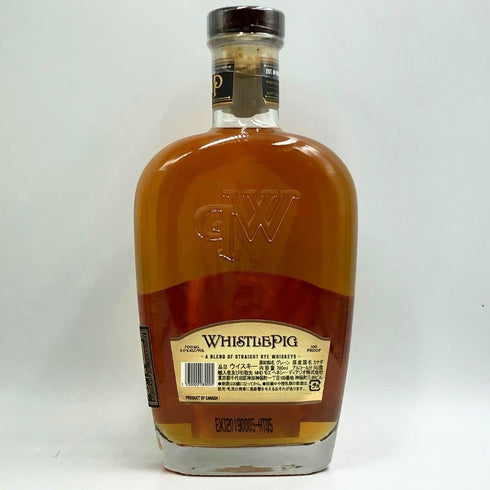ホイッスルピッグ 10年 スモール バッチ ライ 700ml 50% WHISTLEPIG ウイスキー【R4】