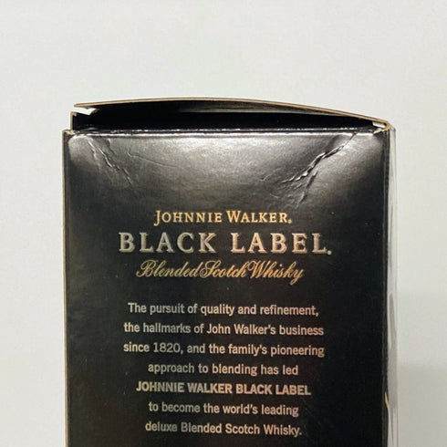 ジョニーウォーカー ブラックラベル 12年 黒キャップ 700ml 40% Johnnie Walker BLACK LABEL スコッチウイスキー【D4】