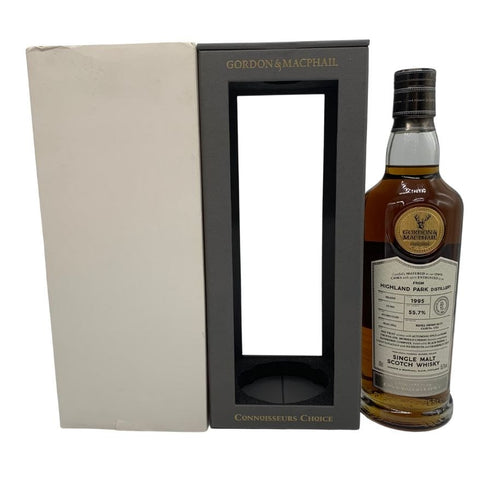 ハイランドパーク 27年 1995 リフィルシェリーバット コニサーズ チョイス ゴードン&マクファイル 700ml 55.7% HIGHLAND PARK CONNOISSEURS CHOICE GORDON&MACPHAIL スコッチウイスキー【B2】
