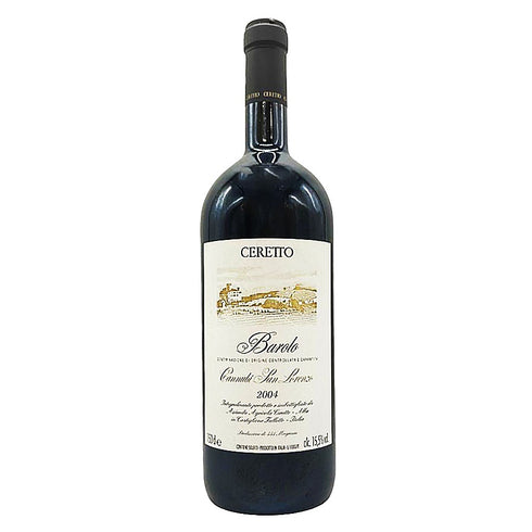 チェレット バローロ カンヌビ サン ロレンツォ 2004 1500ml 15.5% Ceretto Barolo Cannubi San Lorenzo 【D】