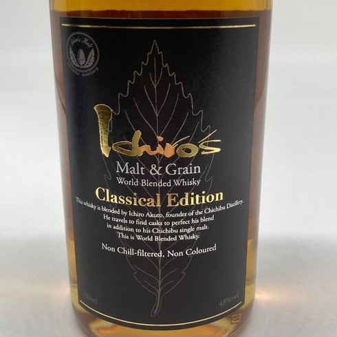 東京都限定◆ベンチャーウイスキー イチローズモルト クラシカル エディション 700ml 48% Ichiro's Malt Classical Edition 【U4】