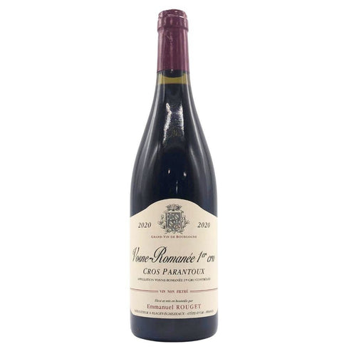 エマニュエル ルジェ ヴォーヌロマネ プルミエクリュ クロパラントゥ 2020 750ml 15% Emmanuel Rouget VOSNE ROMANEE 1ER CRU CROS PARANTOUX EMMANUEL ROUGET ブルゴーニュワイン【O4】