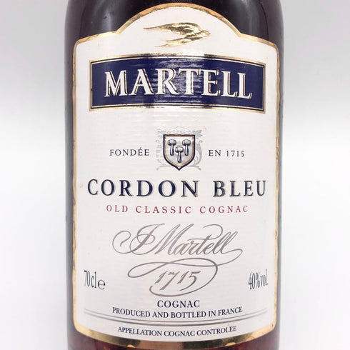 マーテル コルドンブルー オールド クラシック 700ml 40% MARTELL CORDON BLEU OLD CLASSIC コニャック【E】