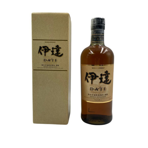 東京都限定◆ニッカ 伊達 ブレンデッド ウイスキー 謹製 旧ラベル 700ml 43% NIKKA DATE 【N2】
