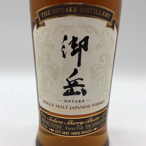 東京都限定◆西酒造 御岳 2025 シングルモルト ソラレ シェリー バット 700ml 43% ONTAKE SINGLE MALT 【B4】