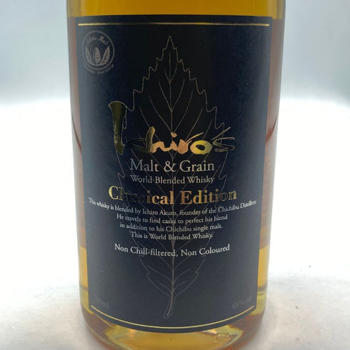 東京都限定◆イチローズモルト クラシカル エディション 700ml 48% Ichiro's Malt Classical Edition 【E3】