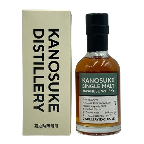東京都限定◆嘉之助蒸留所 嘉之助 シングルモルト 001 2018 - 2021 KANOSUKE 【M4】
