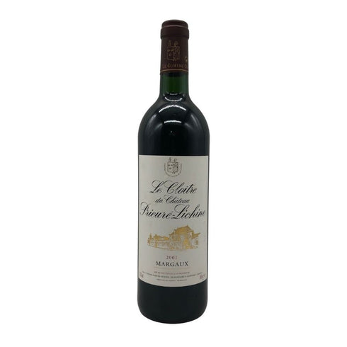 ル クロワトル デュ シャトー プリューレ リシーヌ 2001 750ml 13% Le Cloitre du Chateau Prieure Lichine ボルドーワイン【W4】